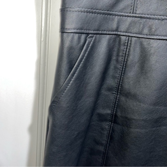 Abercrombie Faux Leather Mini Dress - Picture 3 of 5